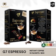 [SG STOCK] G7 Espresso Instant Coffee 15 sachets /box