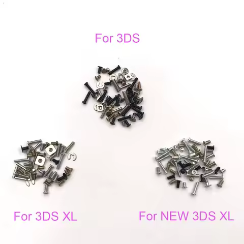 Replacement For Nintendo New 3DSLL XL Philips Head Screws Set For 3DS For 3DS XL LL Game Console She