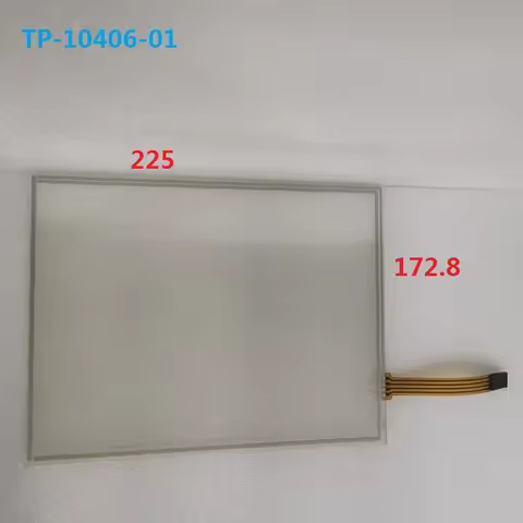 10.4 inch resistance touch 4 line screen structure size 225.3X172.8mm touch area 211.5X158mm (thin s