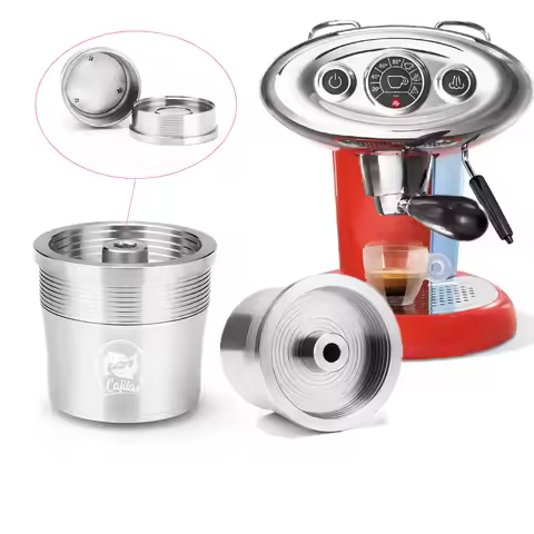 Reusable Coffee Capsule Refillable Pods for Illy Espresso Machine X7.1 X8 X9 IllY3 IllY1.1 IllY5 Com