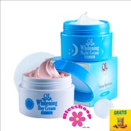 QL PAKET Krim Siang Malam /Cosmetic Paket Whitening Night Cream & Day Cream 18 gr