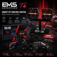 Ems Adventure Spotlight T4 120Watt TFT Smart Control Swtich Motorcycle Accessories