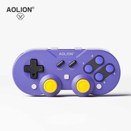 AOLION ไร้สายบลูทูธ Gamepad Controller Hall จอยสติ๊กสําหรับ Windows Android mac iOS Nintendo Switch