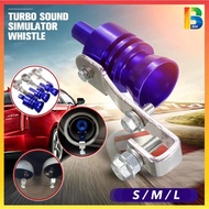 TURBO WHISTLE BLOWER Car Motorcycle Motor Turbo Sound Muffler Exhaust Pipe Blow Vale Simulator Whistle