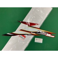 Neo rib stamp 08 Red Do 313 Left Gold Thread (piece)