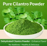 Coriander Leaf Powder / Cilantro Powder / Green Chilli Powder 100% Natural Dehydrated Herb Seasoning
