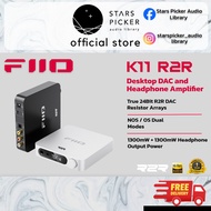 Fiio K11 R2R - True 24Bit R2R Desktop DAC and Amplifier | Fiio K11 Desktop DAC AMP CS43198