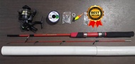 Paket Joran Sambung 2 Dua Reel Exori Kail Pelampung Senar Exori Set Alat Pancing