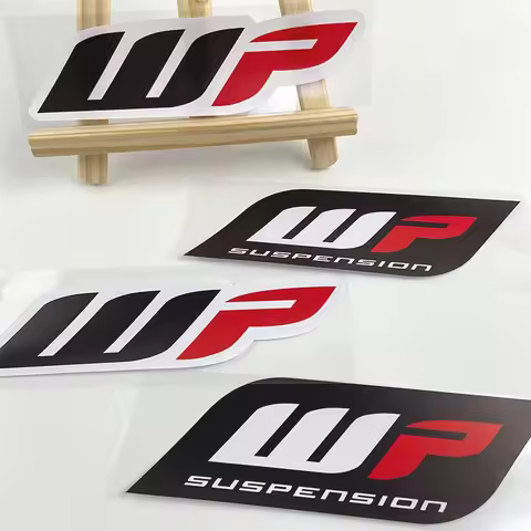 2PCS Motorcycle Fork Stickers Motocross Decal for Showa KYB WP Shocks Cool Vinyl Logo Durable Suspen