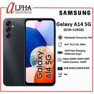 Samsung Galaxy A14 5G (6+128GB)/ A14 4G (4+128GB) **1 Year Singapore Samsung Warranty**