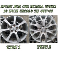 SPORT RIM HONDA 18 INCH 5H 114.3 PCD  HONDA  ODYSSEY / STREAM / ACCORD SPORT RIM HONDA 18 INCH 5H 11