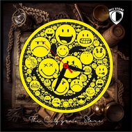 Custom Smile Round Wall Clock 1
