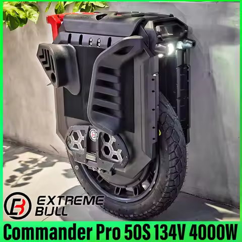 EXTREME BULL Commander Pro 50S 134V Motor C40 4000W Electric Unicycle 20inch Commander Pro 50GB 3600