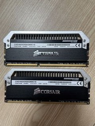 CORSAIR Dominator Platinum CMD16GX3M2A2400C10（16GB，2×8GB DDR3-2400）