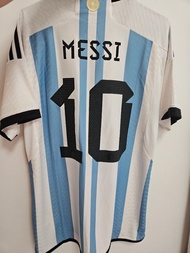 全新正版 Adidas 阿根廷 2022 主場 三星球員版主場球衣 連 10 美斯 Messi