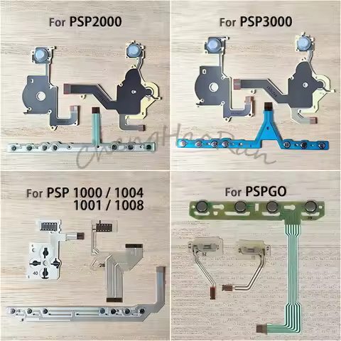 1PC For PSP 3000 2000 1000 Left Right Buttons Function Start Home Volume PCB Keypad Flex Cable For P