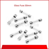 GLASS FUSE,6 x 30MM,(GFUSE-30MM)