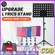 Heavy Duty Music Stand, Portable Folding Sheet & Lyrics Holder, Adjustable for Guitar Violin, PH