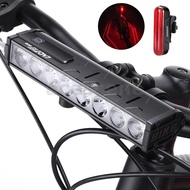 LAOTIE B06 B08 5000Lm Bike Headlight 8 LED Dual Beam 10000mAh Battery Power Bank IPX5 Waterproof 4 M