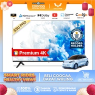 COOCAA 43 inch Smart TV -  Dolby Audio - Youtube - Mirroring -  Flick Free - Boundless -Browser - WI