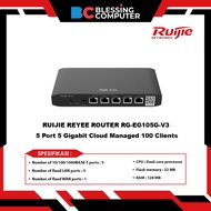 RUIJIE REYEE ROUTER RG-EG105G-V3 5 Port 5 Gigabit Cloud Managed 100 Clients