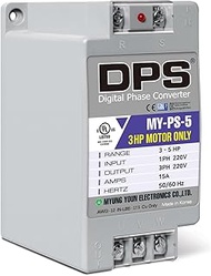 DPS 5HP MY-PS-5 Used for 3HP(2.2kW) 9A Motor, Single to 3 Phase Converter, 1 DPS Must Be Used for 1 