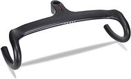 Alfa Pasca carbon fiber integrated road bicycle handlebar 28.6mm drop bicycle handlebars 400 * 90mm 