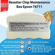 (b4y) rter chip maintenance box t6710 t6711 printer l1455 wf-7711