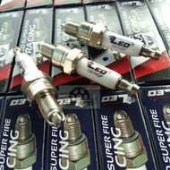 Super Fire Racing Plug LEO 4 kaki EX5 Dream LC135 Y15ZR RS150 kriss Class w100 ebonus W125 RUBBER PL