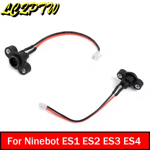 Electric Scooter Controller Charging Port Power Cord Port For Segway Ninebot ES1 ES2 ES3 ES4 Skatebo
