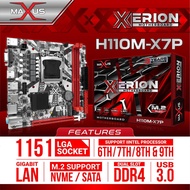 Maxus H110 M-X7P LGA 1151 DDR4 Motherboard