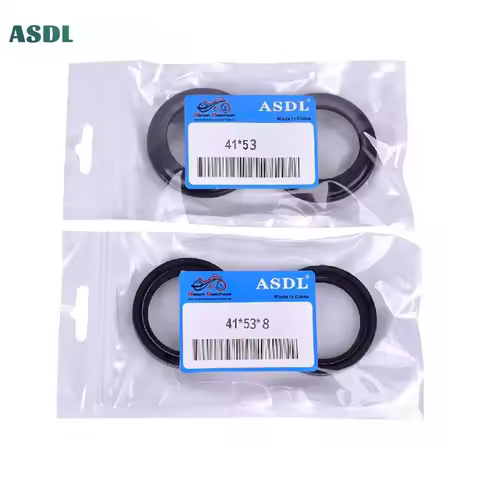 41x53x8 41 53 Fork Damper Oil Seal & Dust Cover for Kawasaki Z750 Z800 ER6N ER6F Z650 ZX-6R 636 KLE5