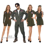 Halloween Disney top gun pilot uniform stewardess costume COSPLAY movie couple costume costume