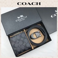 กระเป๋าสตางค์coachแท้/กระเป๋าสตางค์/(กระเป๋าสตางค์ผู้ชาย+เข็มขัดผู้ชาย) 74993 74993-A One