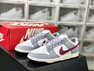Nike Wmns SB Dunk Low 灰/白/紅配色 女款經典滑板鞋