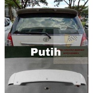 Rear spoiler for kijang innova / Old inova 2005-2015 with lamp + original color paint