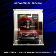 TERRA X Series Acrylic Diecast Display Box 1 Hot Wheels F1 Premium64