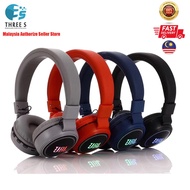 Ready Stock Jbl Super Stereo Luminous Headset Bluetooth HiFi Headphone for Jb70
