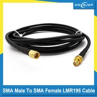 LMR195 Low-Loss Coax Extension Cable SMA Male to SMA Female - Antenna Lead Extender for 3G/4G/LTE/Ha