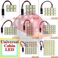 5050 led universal car Cabin led light -dome - festoon - ba9s- t10 boot