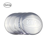 4pcs/set 56mm For Kia K3 Rio Sportage Cerato Forte Picanto Carens All Cars Kia Logo Car Tire Hub Cap Center Sticker Wheel Cover Logo Badge