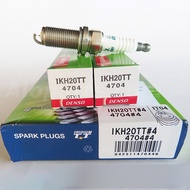 Bộ 4 Bugi Iridium chân kim xe Toyota Land Cruiser 5.7L 2008-2021 của Denso mã IKH20TT