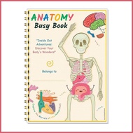 Human Body Activity Book for Kids Learning Human Anatomy for Kids with Illustrated Guide Educational