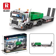 Hot MOC City Mobile Crane Truck Toy Building Set Construction Vehicle Model Blocks Kit For s Kids Ch