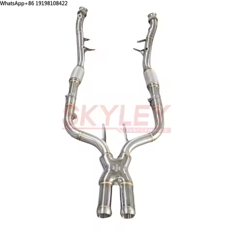 Performance 304 Stainless Steel Downpipe for Mercedes Benz S550 S500 S63 5.5t 4.7t 2012-2023 Upgrade