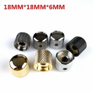 WK-1 Pcs Electric Guitar Bass Tone And Volume Metal Electronic Control Knobs Cap Made In Korea 18MM*18MM*6.0MM