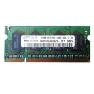 Samsung 512MB 1Rx16 PC2 6400S SODIMM M470T6464QZ3-CF7 RAM