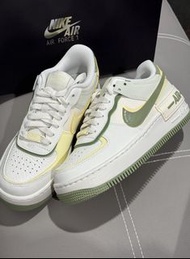 Nike Air Force 1 LOW 低筒 板鞋 白綠色