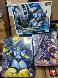 特價套裝 不散 RG Gundam Base Limited ZEONG [Clear Color] RG MSN-02 ZEONG for New TypeMG RICK DOM 力奇 大魔 高達模
