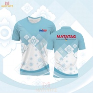 GG+MATATAG DEPED Sublimation for Teacher T-shirt Uniform Top Casual Round Neck Women's and men's Sho